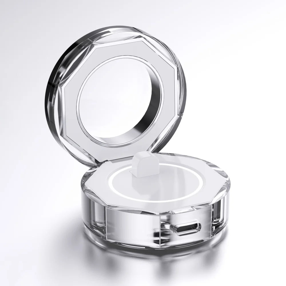 Fashion Smart Ring for Women and Men Fitness Tracker with Heart Rate Blood Oxygen Sleep Tracking App Control for  Android