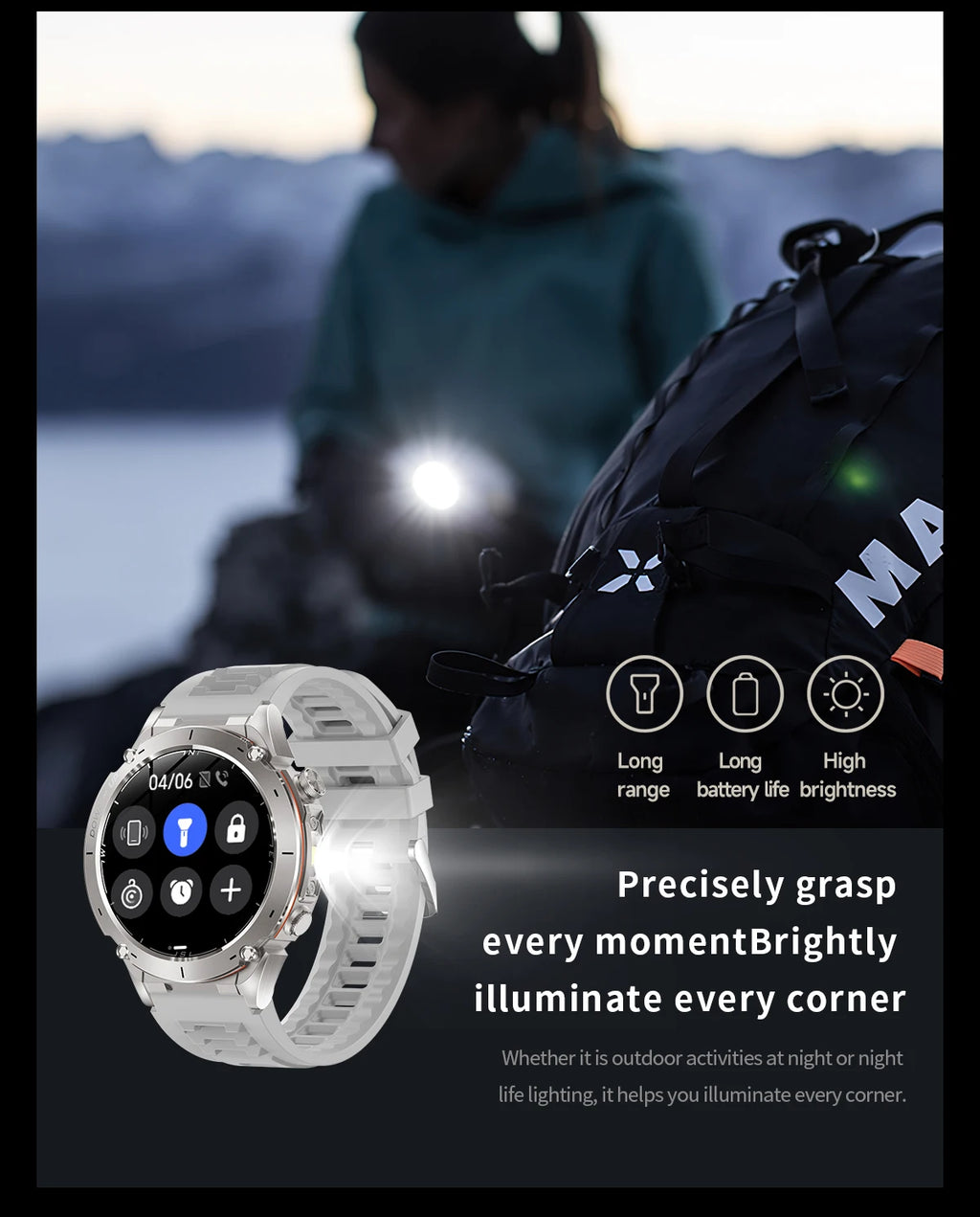 2025 New For Xiaomi IOS Ultra GPS Smart Watch 10ATM Waterproof Built-in Dual-band GNSS Compass Military Sport Men SWIM Bracelet