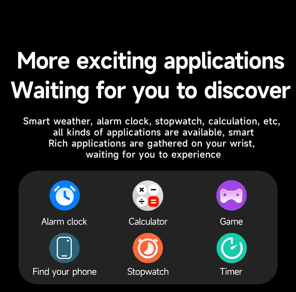 2025 New For XIAOMI Health Watch Uric Acid Blood Pressure Blood oxygen Body Analysis Body Fat SmartWatch ECG+PPG Clock Women Men