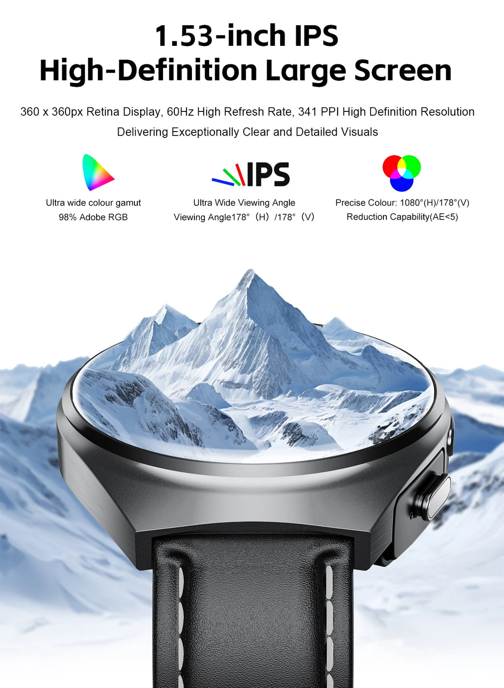 2025 New Original Smart Watch 2 in 1 Earbuds Watches 360*360 AMOLED Call Health Monitor Sport Tracker NFC Waterproof Smartwatchs