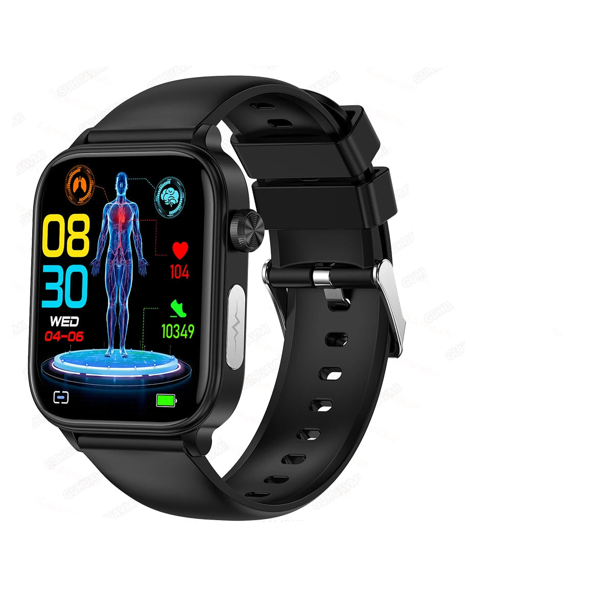 NNEOBA Medical Grade Smart Watch Black