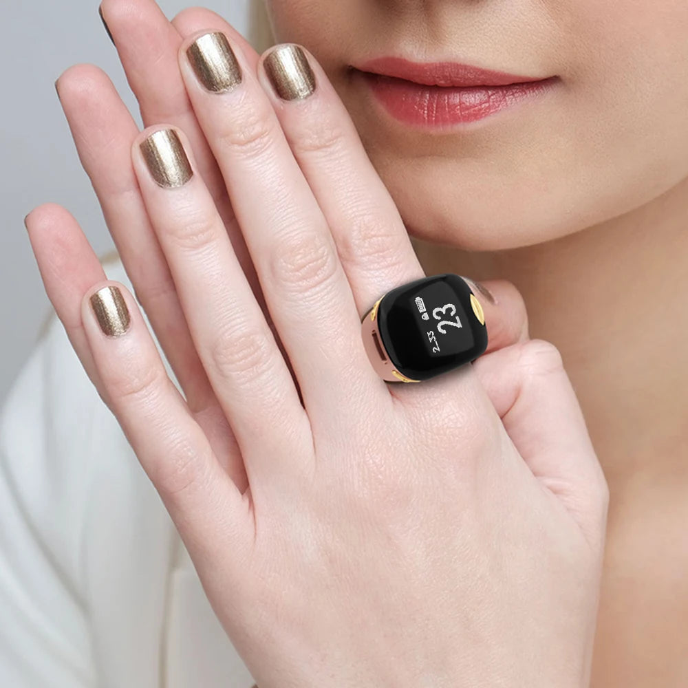 Portable Ring Type Ball Digital Finger Counter 75mah Type-C Rechargeable Adjustable OLED Screen Display Mini Tally Counter