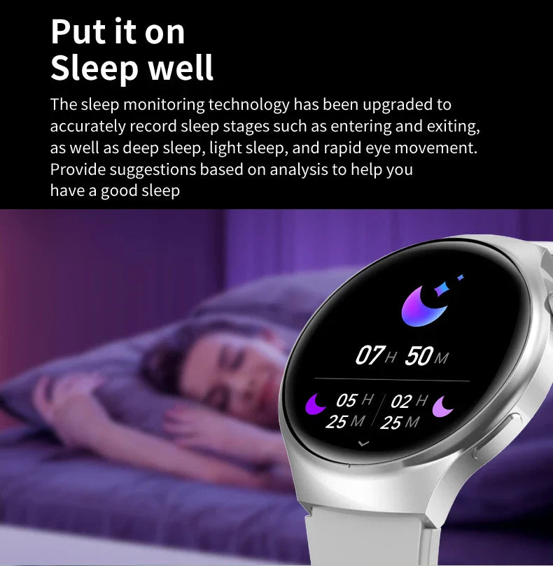 NNEOBA Health Tracker Smart Watch Silver