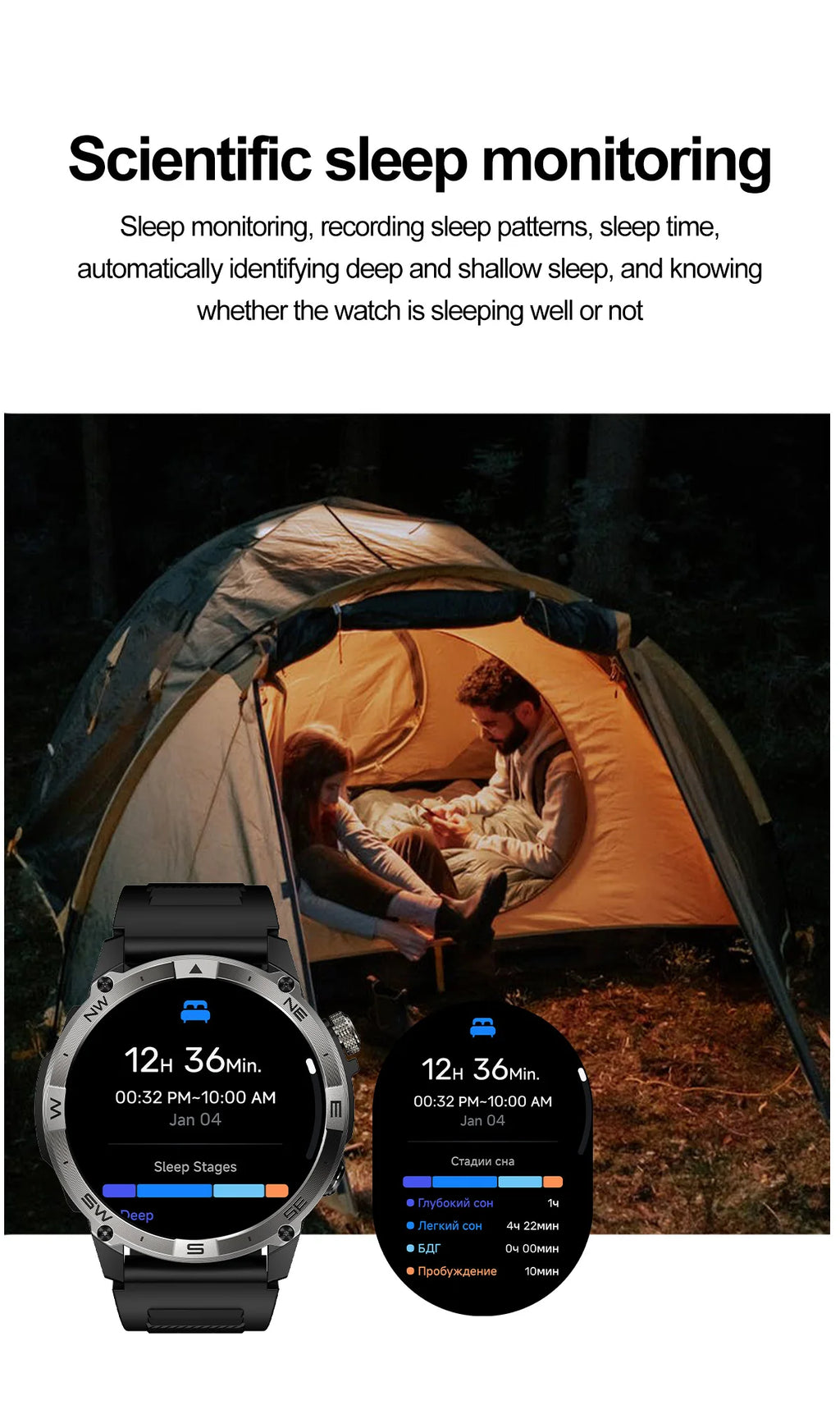 2025New Smart Watch Built-in GPS Positioning AMOLED Screen1.43-inch Heart Rate Blood Oxygen IP68 NFC Barometer Gauge Smartwatch