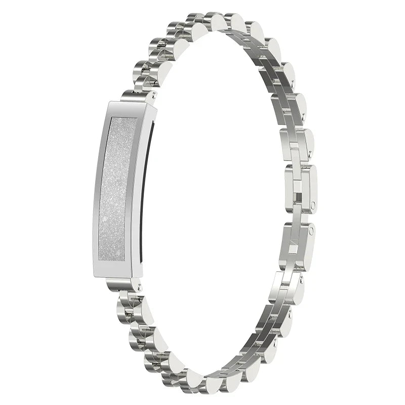 NNEOBA No-Screen Smart Watch Silver