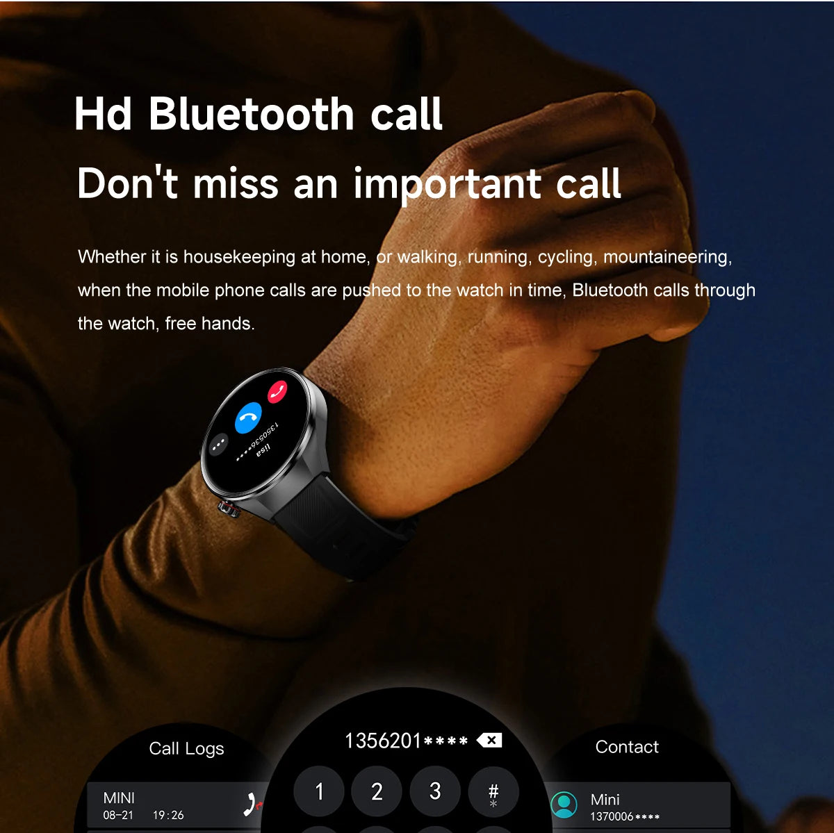 1.75''AMOLED HD Screen GPS Smartwatch Men Compass Heart Rate Bluetooth Call IP68 Waterproof Smart Watch G5 PLUS Watches 2025 New