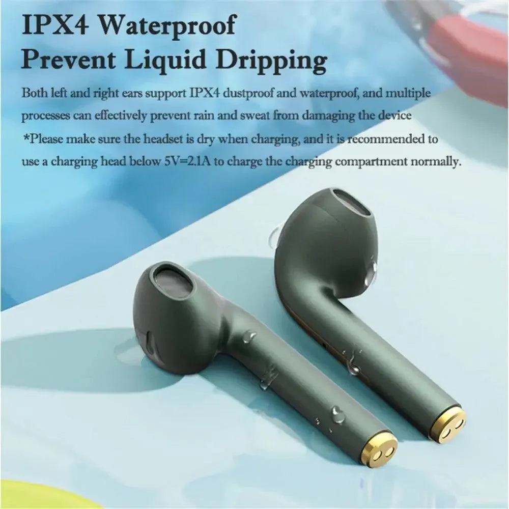 Xiaomi J18 Bluetooth Earphones In Ear HiFI Stereo Microphone Bluetooth Touch Waterproof Noise Reduction Earphones