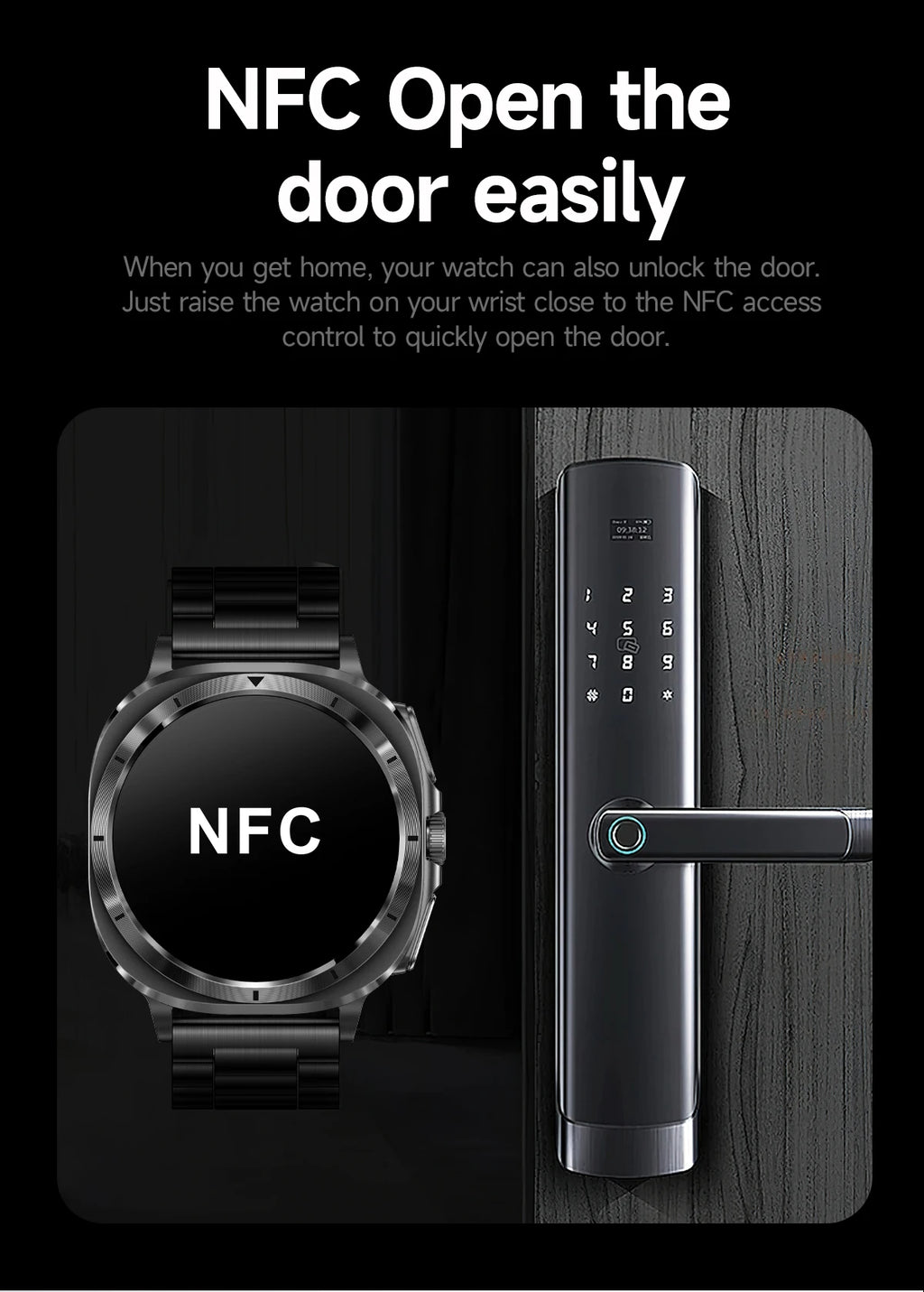 2025 New For XIAOMI Health Watch Uric Acid Blood Pressure Blood oxygen Body Analysis Body Fat SmartWatch ECG+PPG Clock Women Men