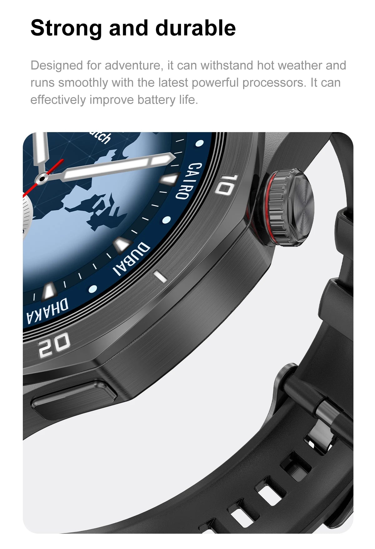 2025 New Smart Watch Men AMOLED Screen 4GB Memory Music Player GPS Sports Fitness Tracker IP68 Waterproof Smartwatches