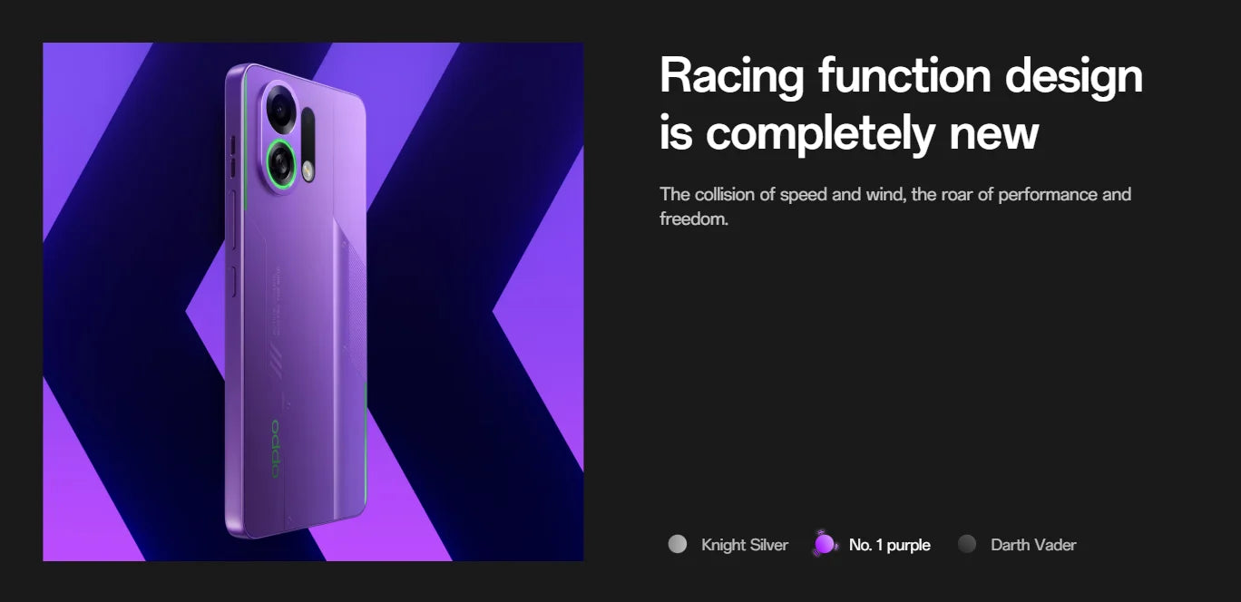 OPPO K13 Turbo Pro 5G Snapdragon 8s Gen4  6.8" AMOLED 120Hz 7000mAh Battery 80W SuperVOOC 50MP Camera NFC OTA  Turbo ColorOS 15