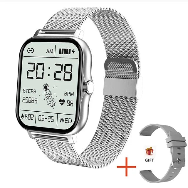 Sport Smart Watch Fitness Clock Health Monitor Waterproof Smartwatch Bluetooth Call Watches for Men Women IOS Xiaomi Huawei 2025