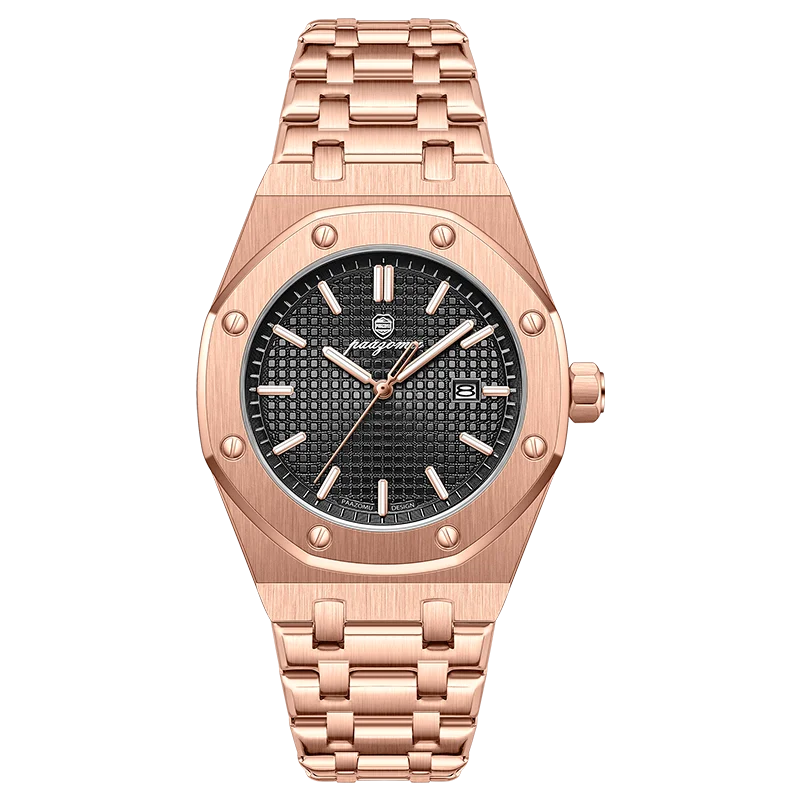 PAAZOMU Top Luxury Man Watch Waterproof Luminous Date Men Watch Stainless Steel Male Clock Sport Fashion Men's Quartz Watches