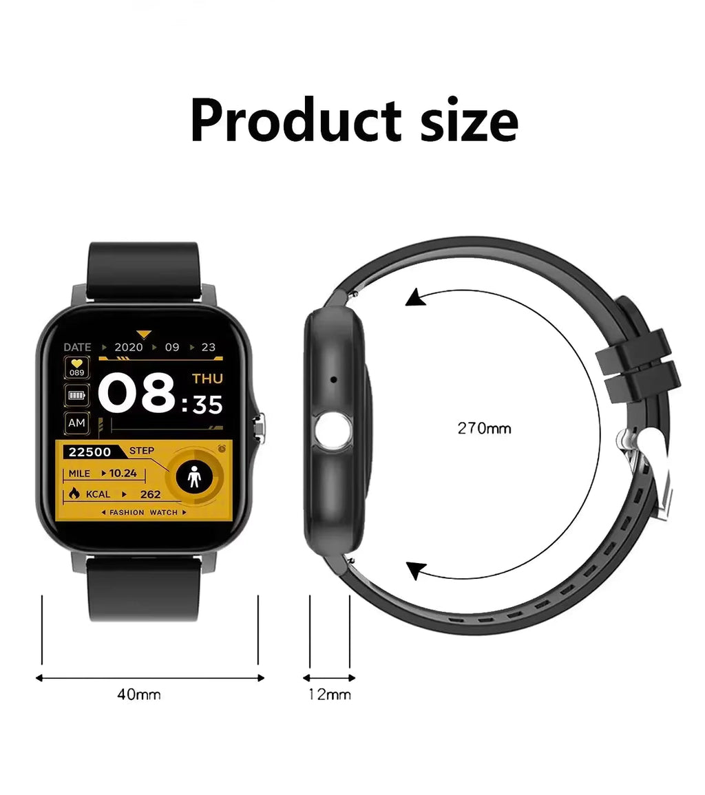 NNEOBA Smart Watch Fitness Tracker Black
