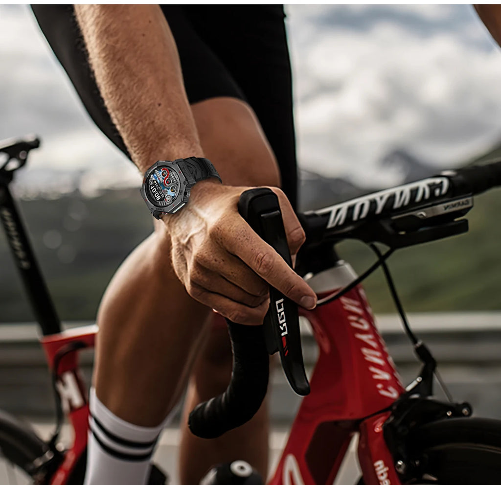 2025New T-Rex 3Ultra Outdoors GPS Smart Watch 10ATM IP68 Waterproof Tactical Flashlight Compass Outdoor sport high-end watch Men