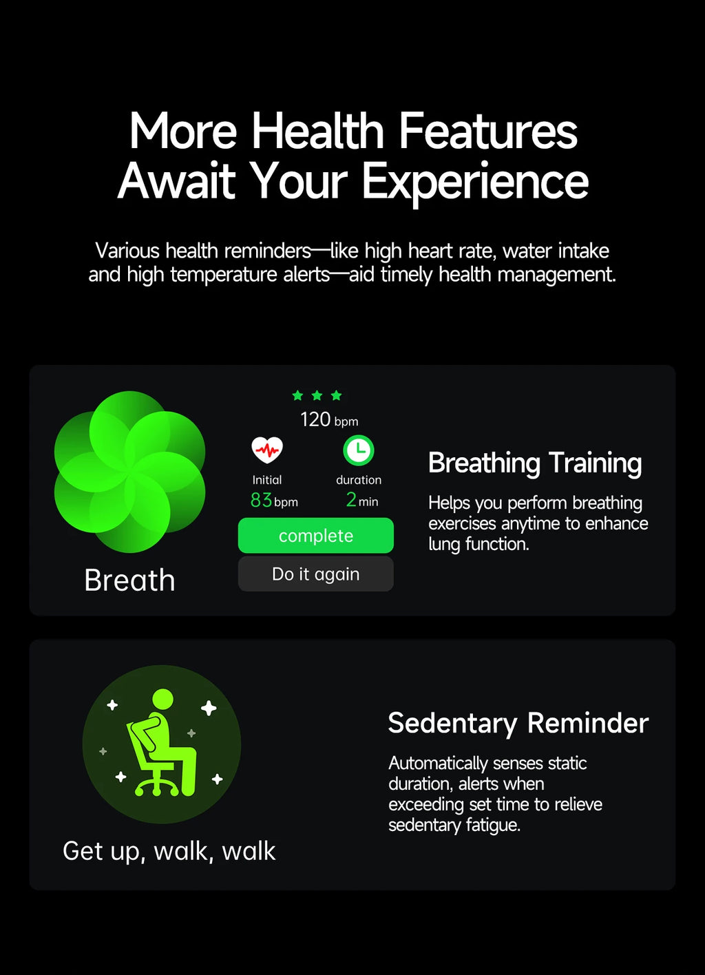 2025 New Laser therapy+ECG+HRV High-end Health Watch Men Body analysis Blood pressure lipids Uric acid Health Tracker Smartwatch