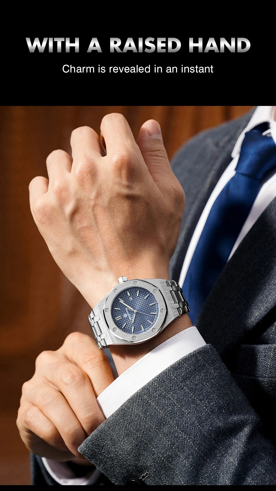 PAAZOMU Top Luxury Man Watch Waterproof Luminous Date Men Watch Stainless Steel Male Clock Sport Fashion Men's Quartz Watches