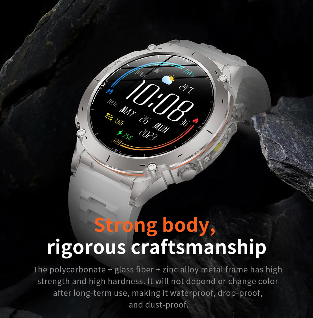 2025 New For Xiaomi IOS Ultra GPS Smart Watch 10ATM Waterproof Built-in Dual-band GNSS Compass Military Sport Men SWIM Bracelet