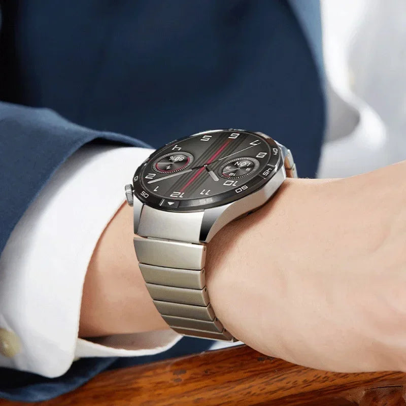 Quick release Strap for Huawei Watch GT5 46mm Original Metal Stainless Steel Wristband for 22mm Huawei Watch GT5 GT4 46mm Band