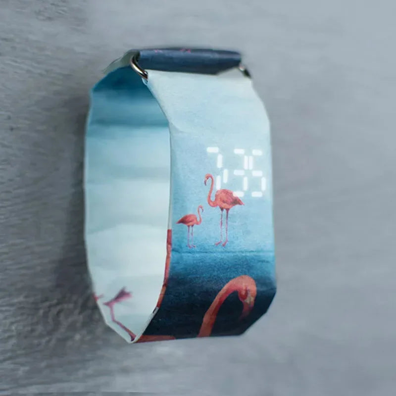 Smart Watch 2025 Trend PaperWatch PaprseWatch Paper Waterproof Youth Peple  Electronic Creative Variety of Styles