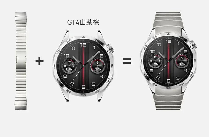 Quick release Strap for Huawei Watch GT5 46mm Original Metal Stainless Steel Wristband for 22mm Huawei Watch GT5 GT4 46mm Band