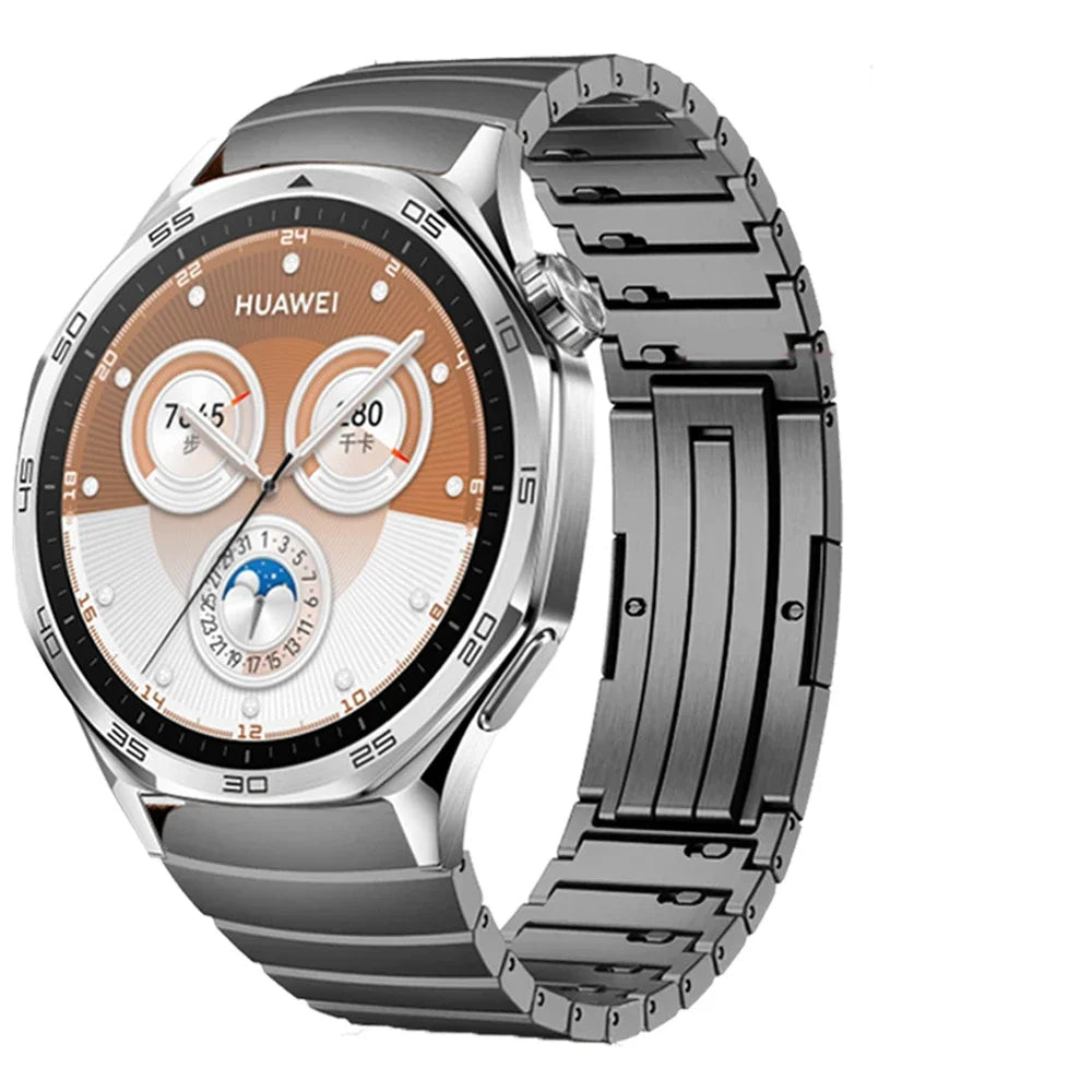 Quick release Strap for Huawei Watch GT5 46mm Original Metal Stainless Steel Wristband for 22mm Huawei Watch GT5 GT4 46mm Band