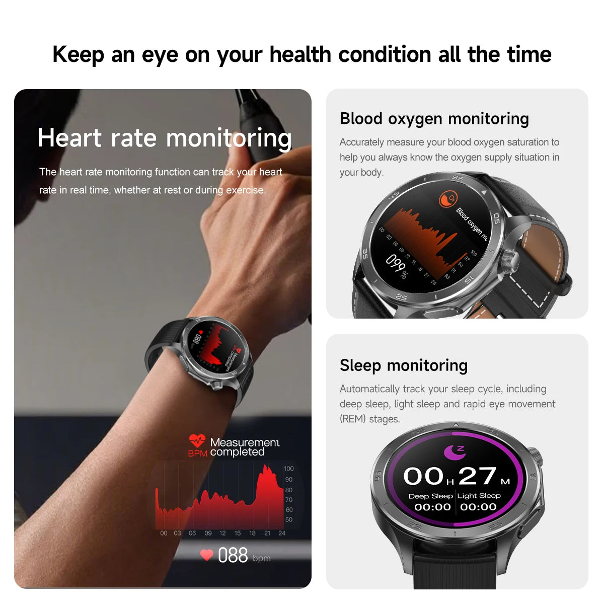 2025New For OPPO Watch X2 Smart Watch Men GPS Track Compass AMOLED Screen Bluetooth Call Heart Rate IP68 Waterproof Smartwatches