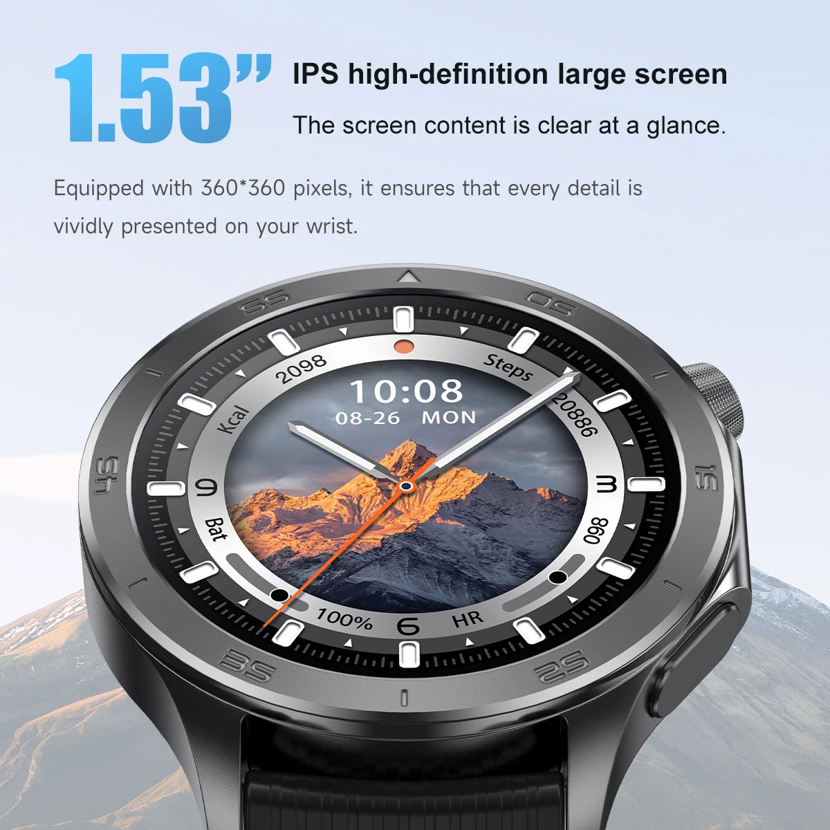 2025New For OPPO Watch X2 Smart Watch Men GPS Track Compass AMOLED Screen Bluetooth Call Heart Rate IP68 Waterproof Smartwatches