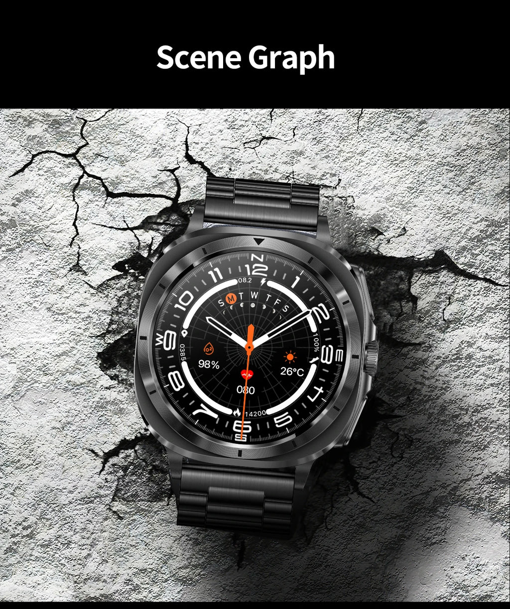 2025 New For XIAOMI Health Watch Uric Acid Blood Pressure Blood oxygen Body Analysis Body Fat SmartWatch ECG+PPG Clock Women Men