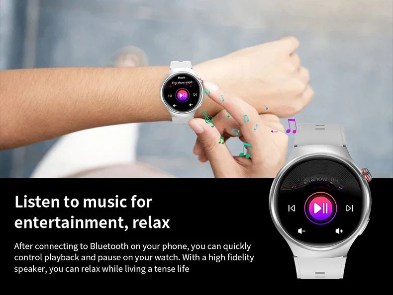 NNEOBA Health Tracker Smart Watch Silver