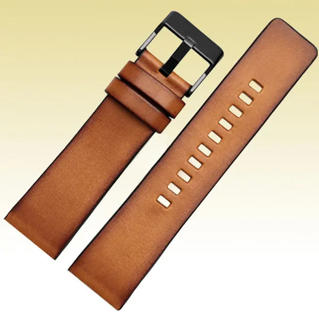 Genuine Leather watch strap For Diesel Dz7406 Dz7408 Dz4476 Dz4343 Cowhide WatchBand wristband bracelet Accessories 22 24mm 26mm