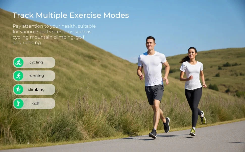 2025 New SR08 Smart Ring Men Women LED Display Screen Heart Rate Blood Oxygen Monitoring 5ATM Waterproof Multi Sports Modes Gift