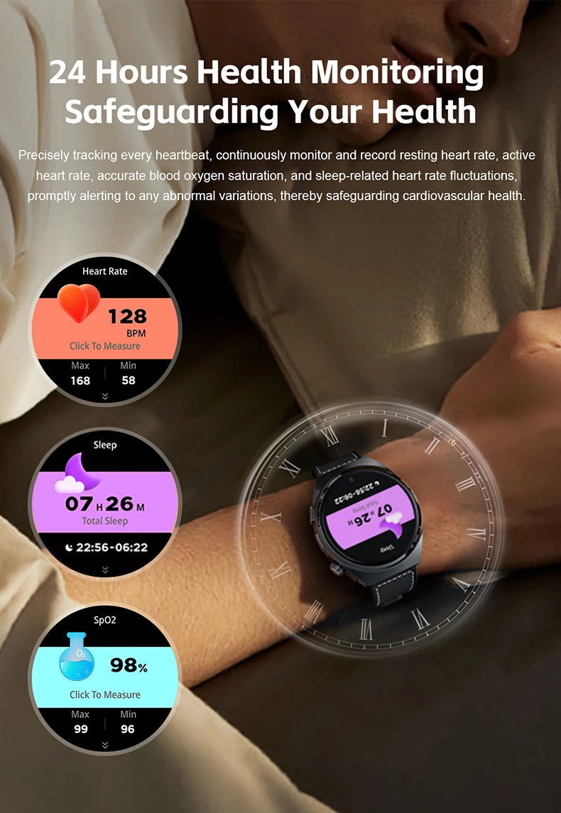 2025 New Original Smart Watch 2 in 1 Earbuds Watches 360*360 AMOLED Call Health Monitor Sport Tracker NFC Waterproof Smartwatchs