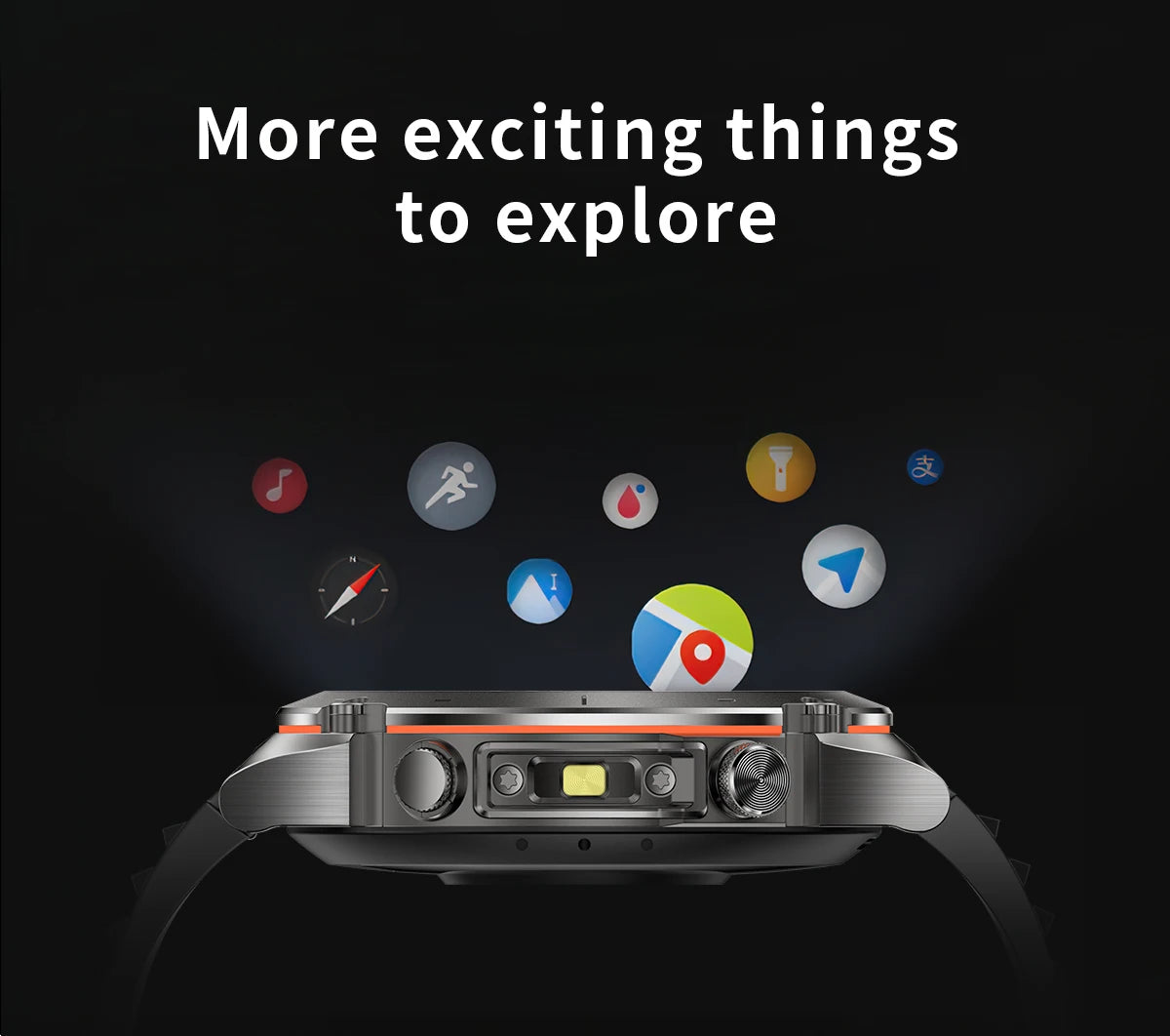 2025 New For Xiaomi IOS Ultra GPS Smart Watch 10ATM Waterproof Built-in Dual-band GNSS Compass Military Sport Men SWIM Bracelet