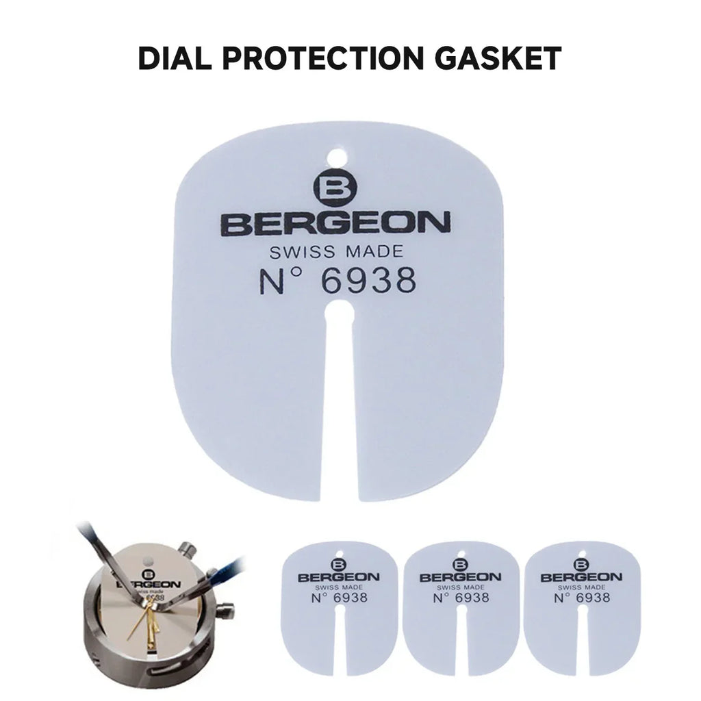 1-5PCS 6938 DIAL PROTECTOR SHIM WATCH HANDS REMOVER SHIM FOR WATCH DAIL CUSHION WATCH REPAIR TOOLS