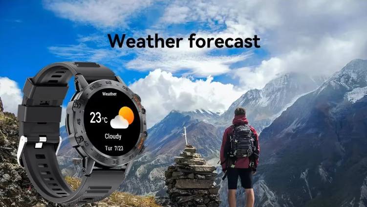 Bluetooth Smart Watch for Men (Black)