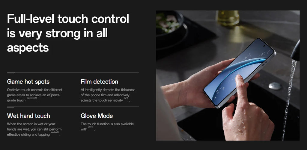 OPPO K13 Turbo Pro 5G Snapdragon 8s Gen4  6.8" AMOLED 120Hz 7000mAh Battery 80W SuperVOOC 50MP Camera NFC OTA  Turbo ColorOS 15