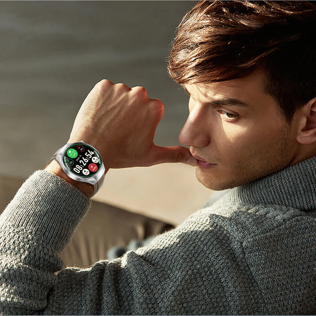 2025 New Watch G5 PlUS Smart Watch Men 1.75" HD AMOLED Screen GPS Track Heart Rate Bluetooth Call Compass SmartWatch