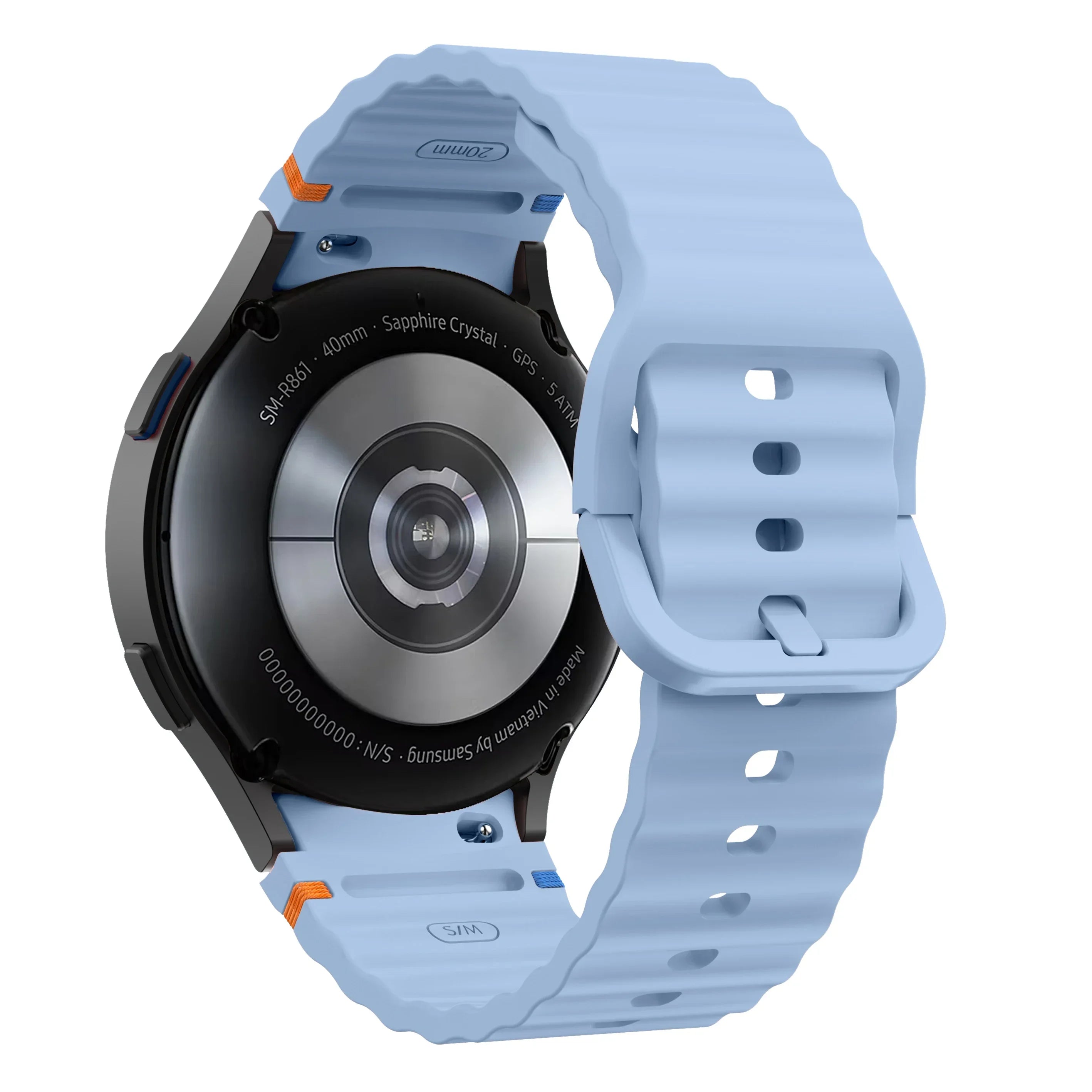 Original Silicone band for Samsung Galaxy Watch 7 FE 6 4 Classic 5 pro 44mm 40mm 43mm 47mm 45mm Bracelet Galaxy Watch6 7 Strap