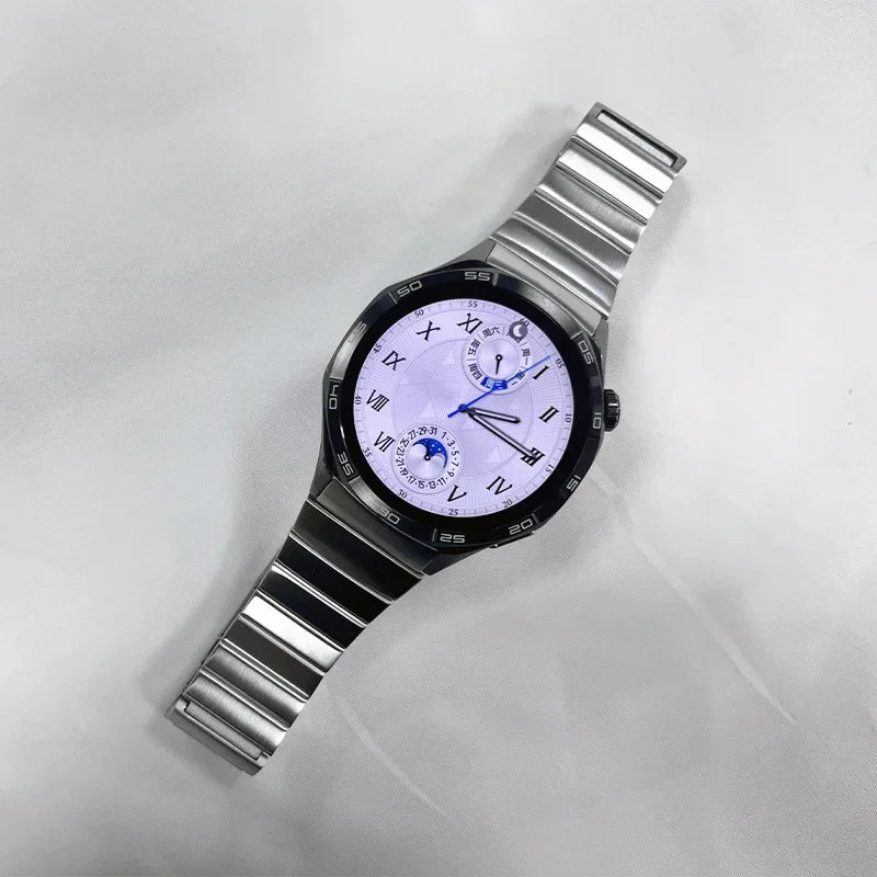Quick release Strap for Huawei Watch GT5 46mm Original Metal Stainless Steel Wristband for 22mm Huawei Watch GT5 GT4 46mm Band