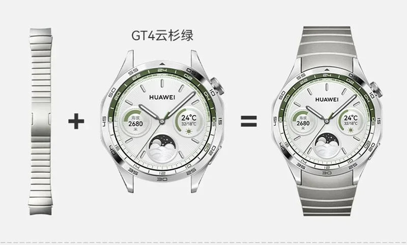 Quick release Strap for Huawei Watch GT5 46mm Original Metal Stainless Steel Wristband for 22mm Huawei Watch GT5 GT4 46mm Band