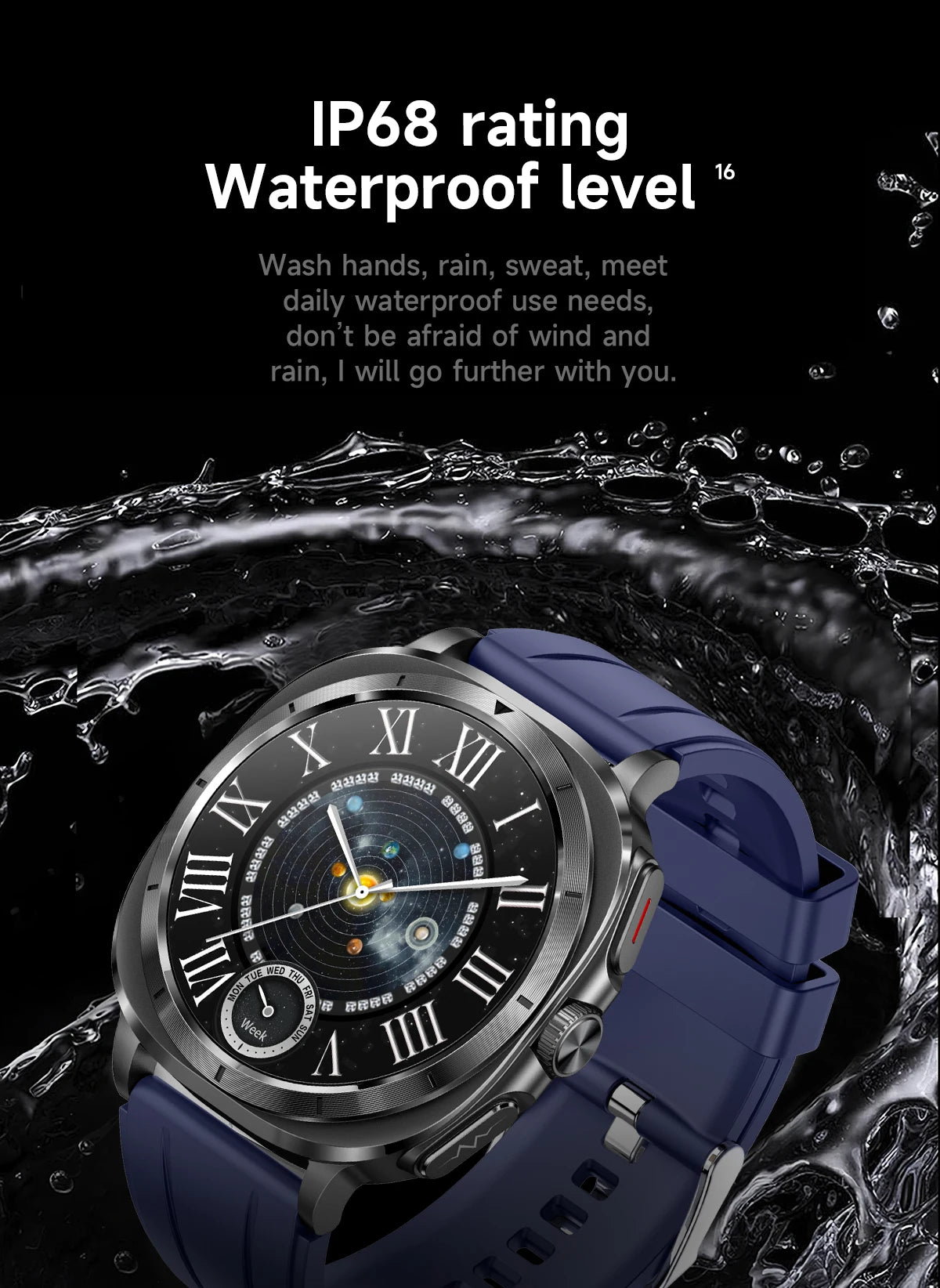 2025 New For XIAOMI Health Watch Uric Acid Blood Pressure Blood oxygen Body Analysis Body Fat SmartWatch ECG+PPG Clock Women Men