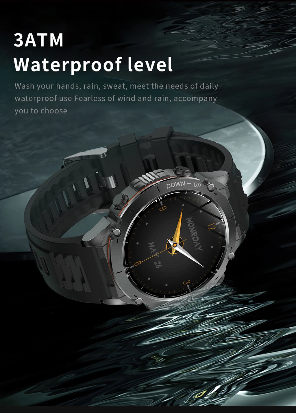 2025 New For Xiaomi IOS Ultra GPS Smart Watch 10ATM Waterproof Built-in Dual-band GNSS Compass Military Sport Men SWIM Bracelet