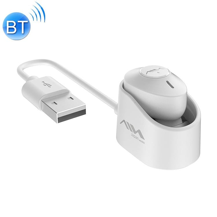 NNEDSZ Wireless Bluetooth Earphone With Charging Box - Single - Black-1