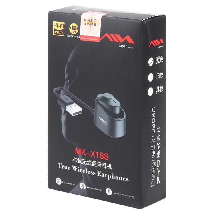 NNEDSZ Wireless Bluetooth Earphone With Charging Box - Single - Black-3