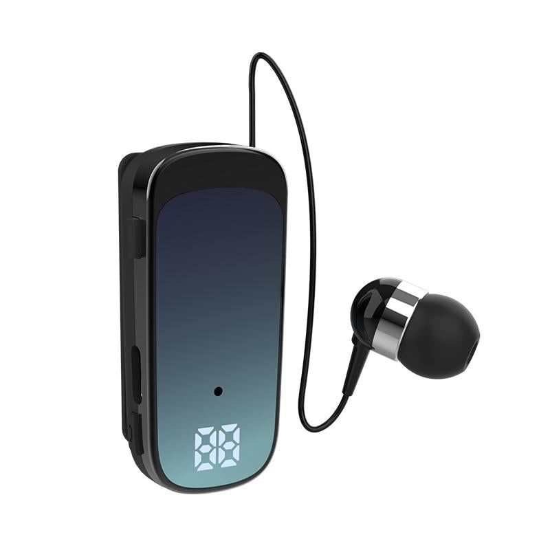 NNEDSZ K65 Wireless Business Earbuds - Retractable Cable-1